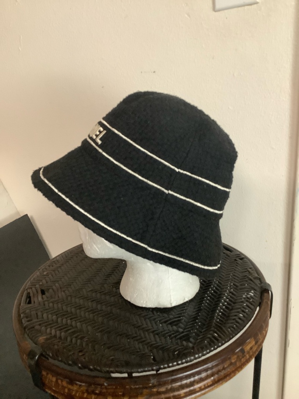 Chanel Black Bucket Hat - Picture 2 of 13